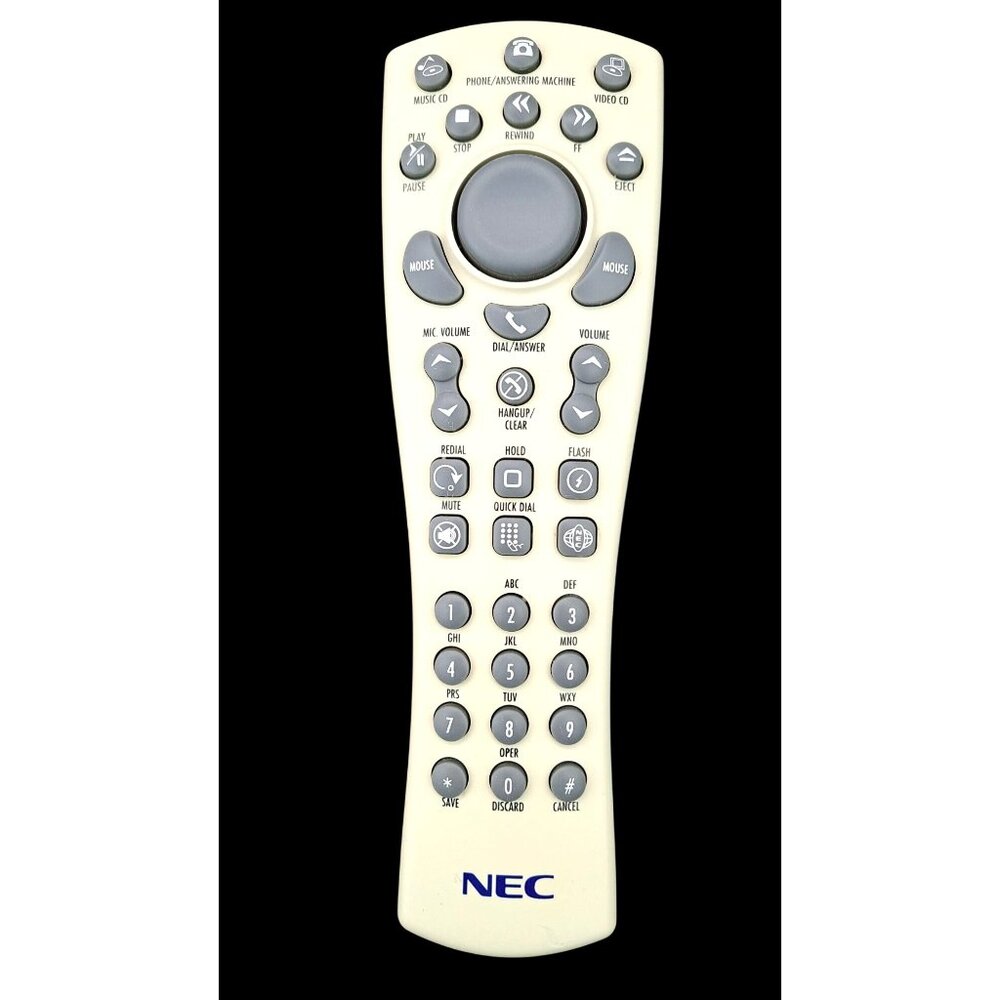 NEC Remote Control Telephone System 158-052122-000 Logitech CD Answering Machine